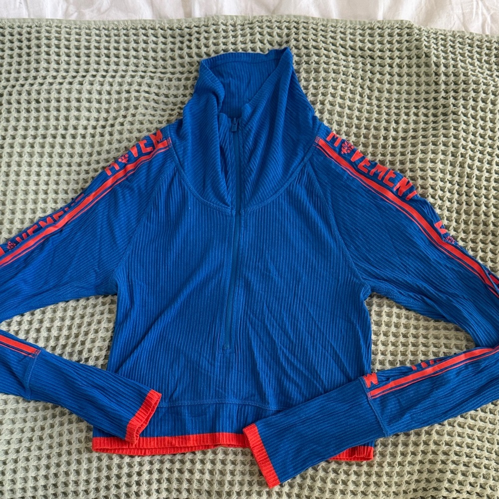 FP Movement Cropped Quarter Zip layer